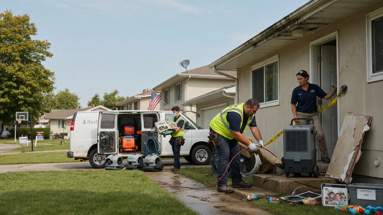 Water Damage Restoration in Appleton, WI near me